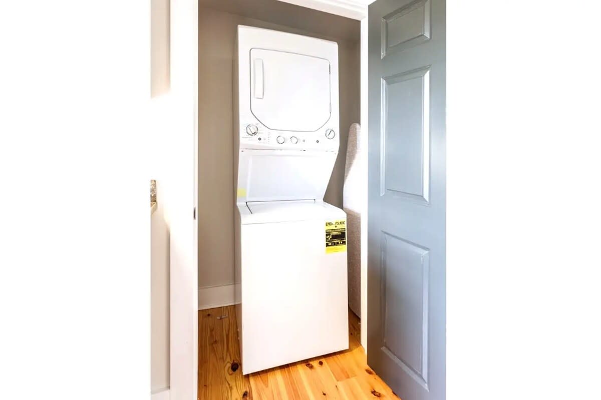 Washer & Dryers are available throughout the houses!
