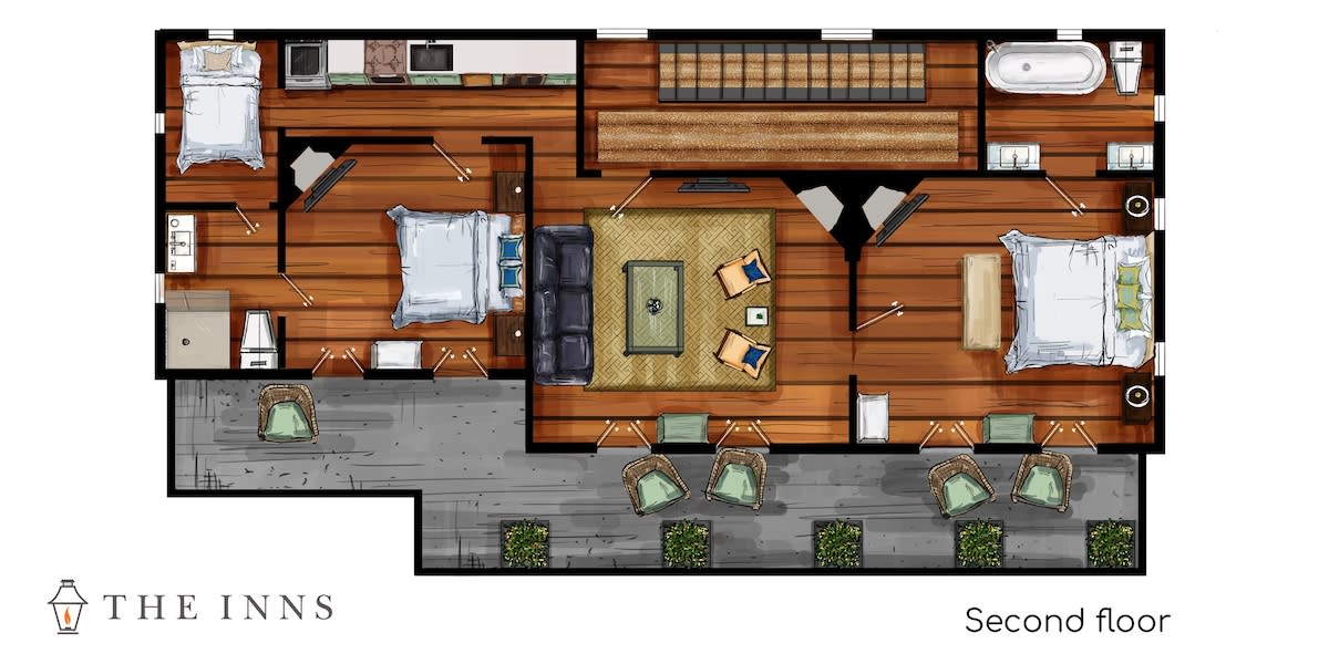 Second Floor Layout