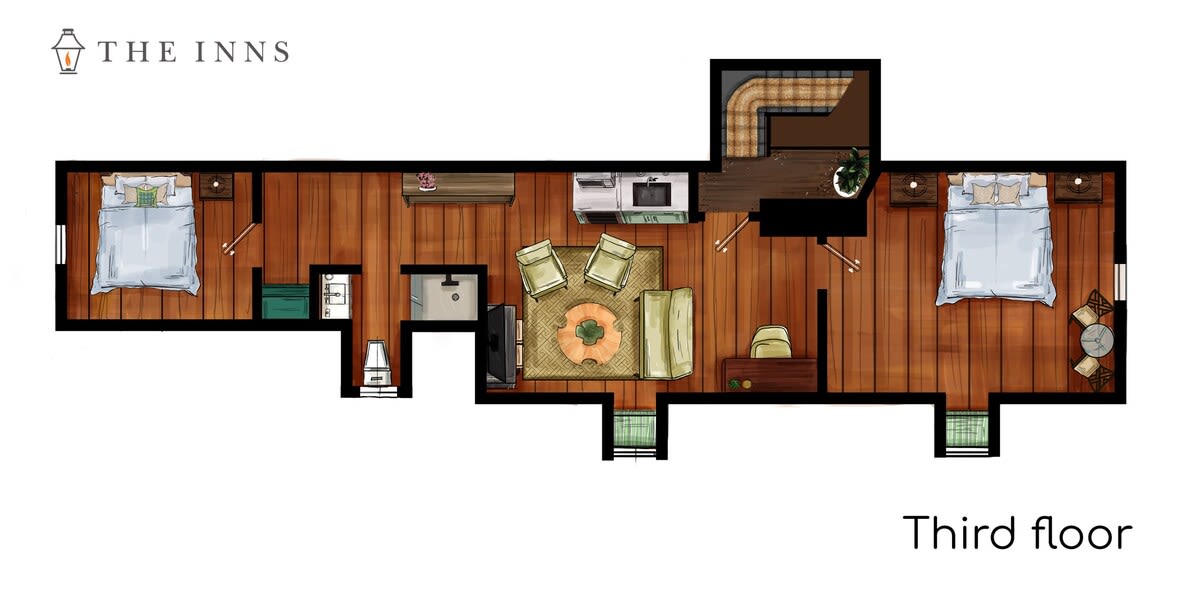 Third Floor Layout