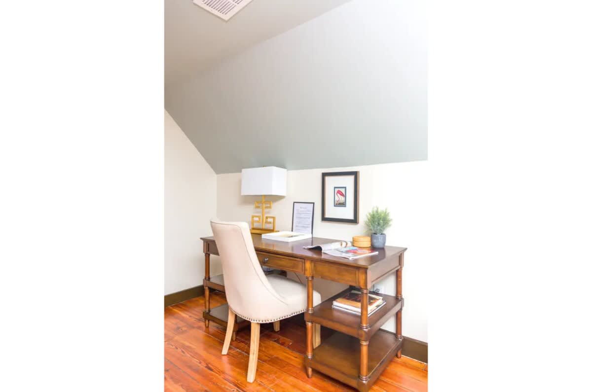 Third Floor Desk in Living Room