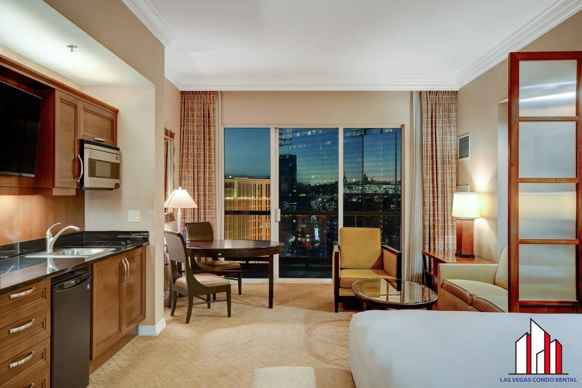 MGM Signature-33-711 F1 Track & Strip View Balcony — Las Vegas, NV — vacation rental