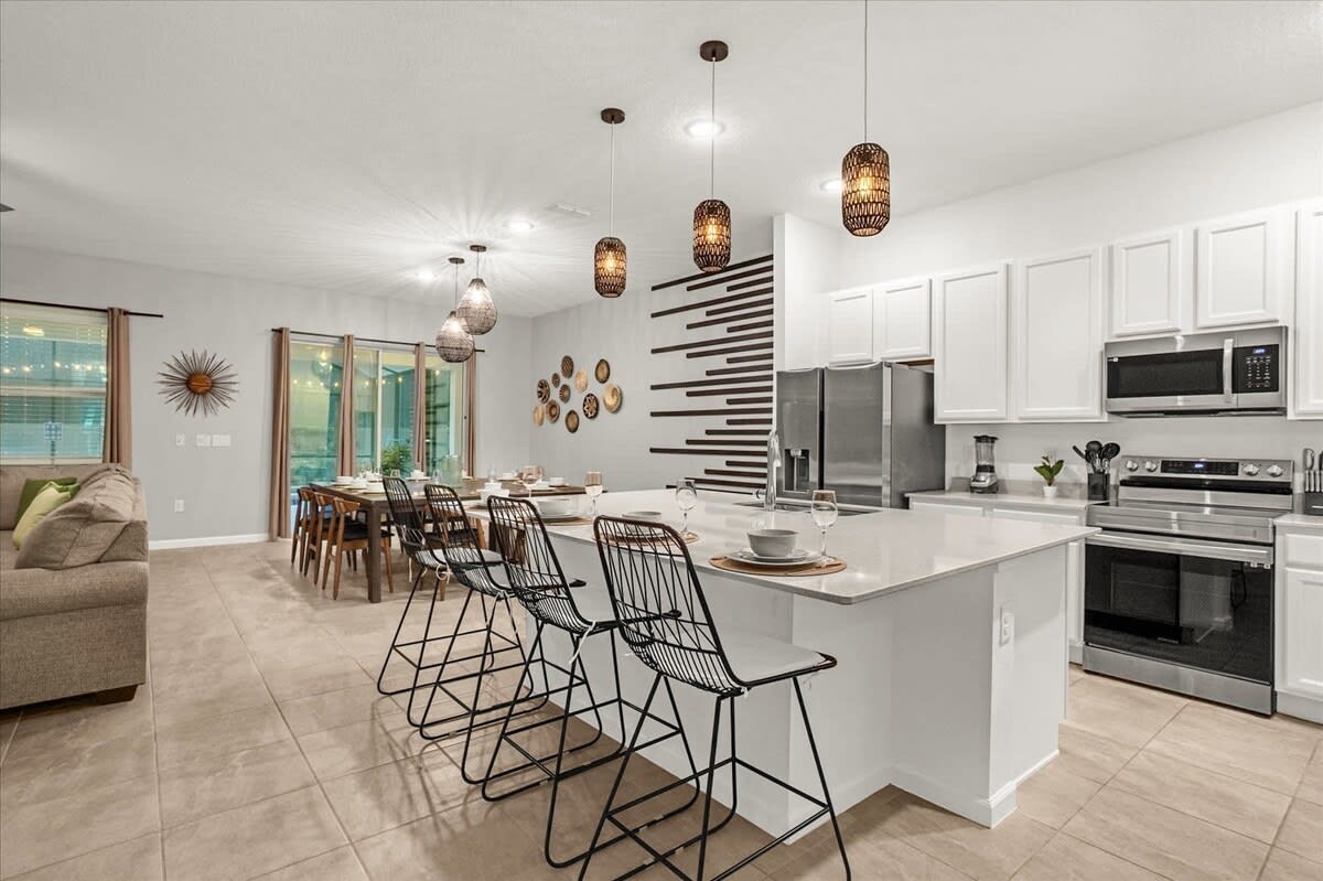 Additional Kitchen Island Seating for 4