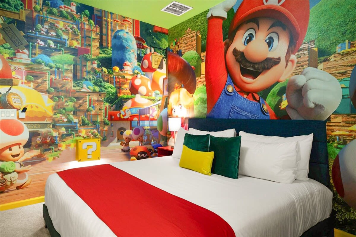 Mario Brothers Theme Room