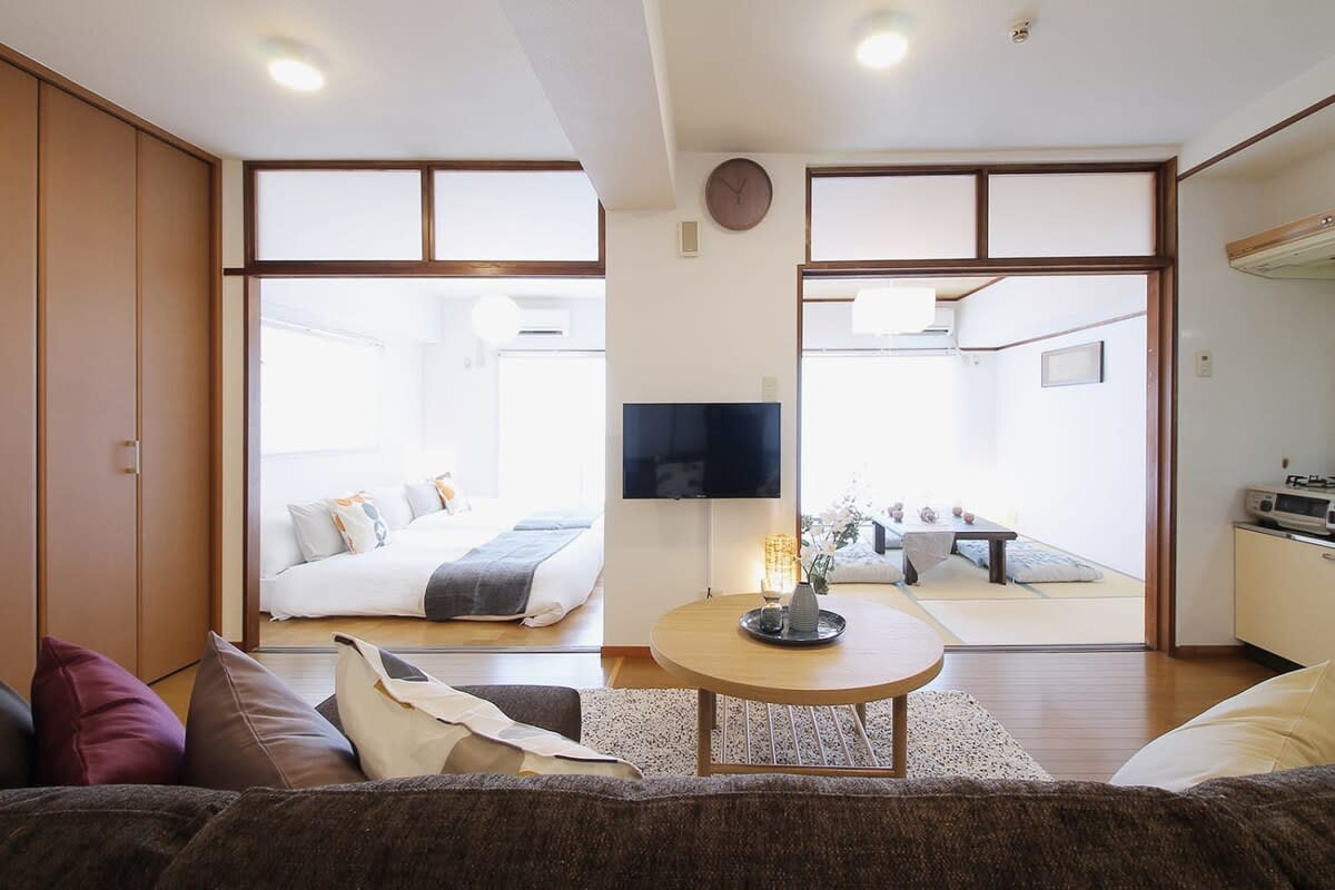 2 Bedroom Apt 4mins to PeacePark for 9ppl (501) — Hiroshima City, Hiroshima — vacation rental