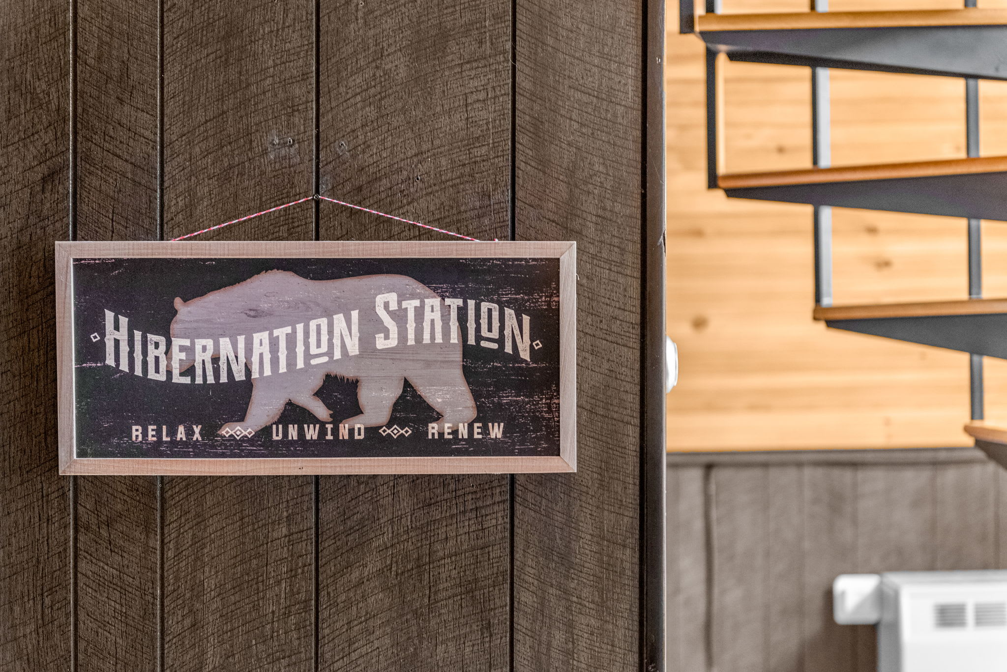 The perfect hibernation station for you and yours. 