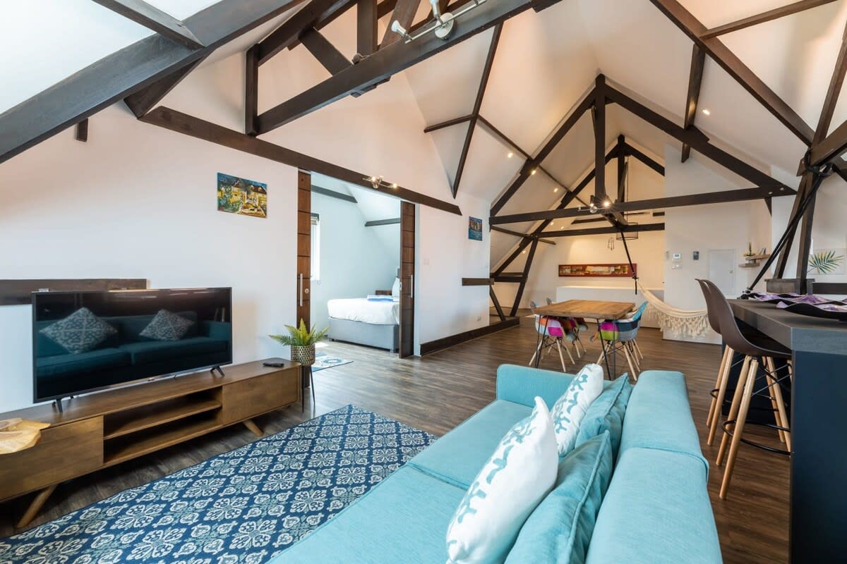 Scenic Blue Marlin Apartment in Willemstad 6