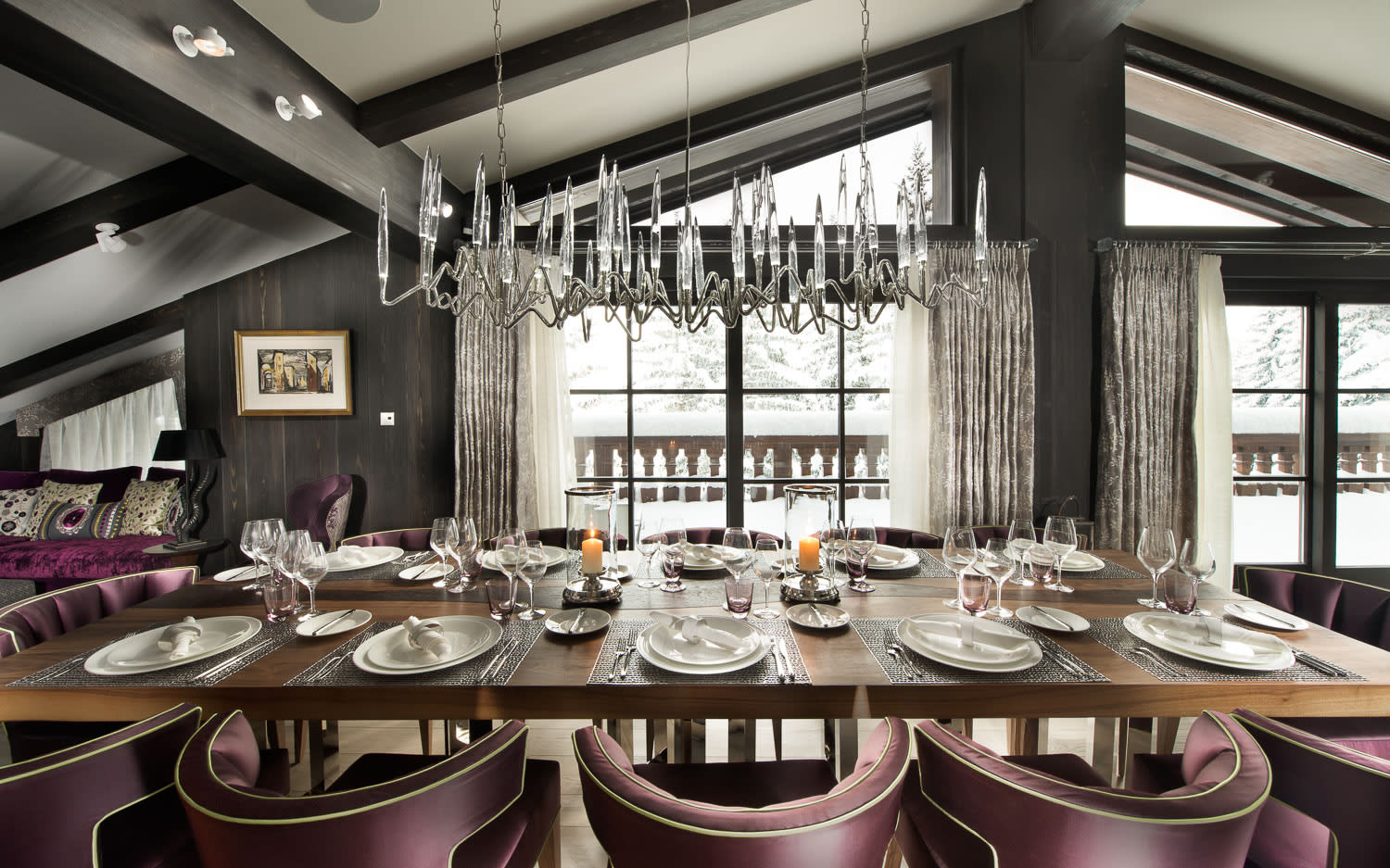 location Chalet Ancolie Courchevel photo- 2