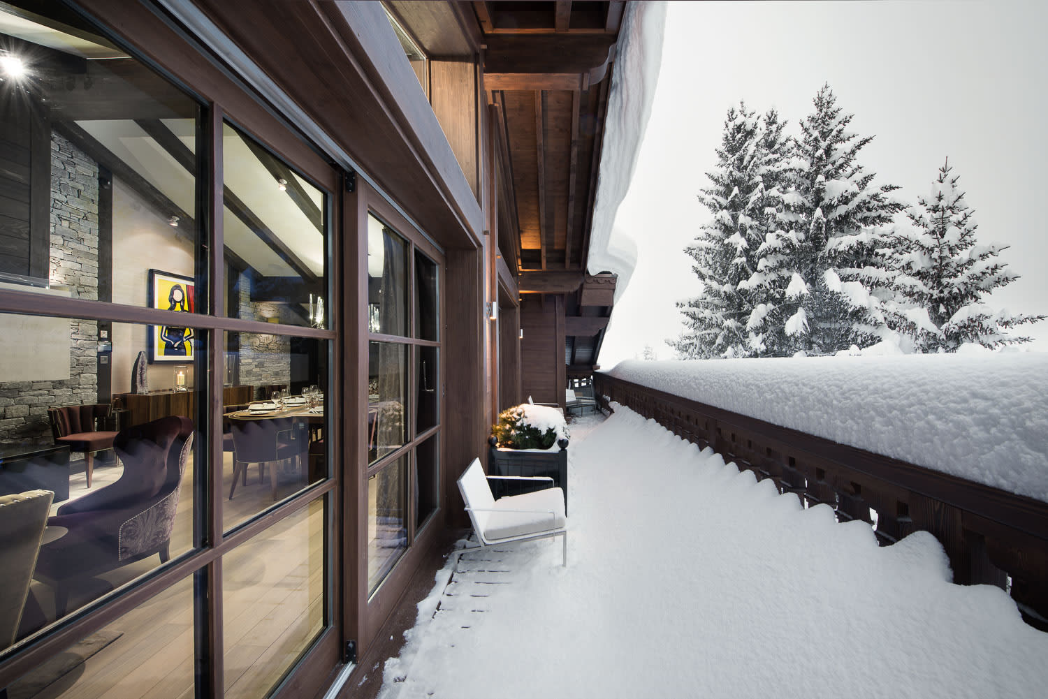 Rental Chalet Ancolie Courchevel photo - 3