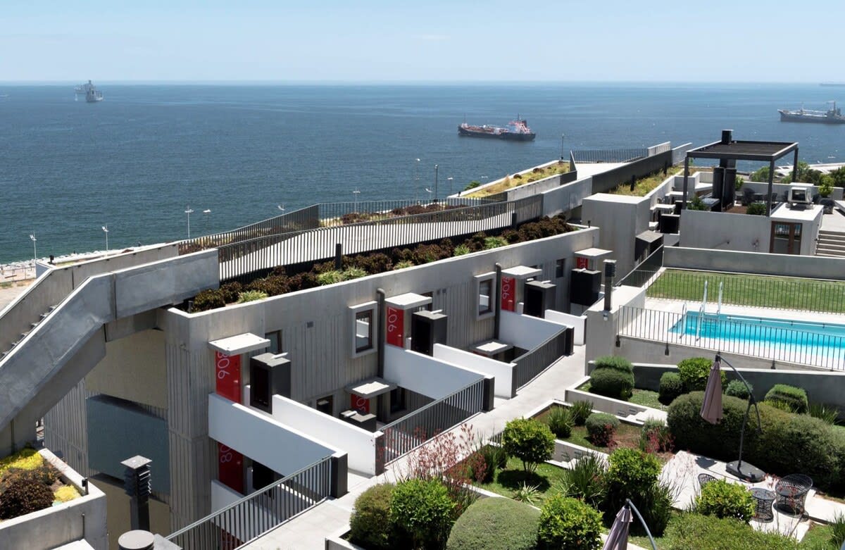 HOM Studio for 2 in Cerro Barón · Pool and metro — Valparaíso, Valparaiso — vacation rental