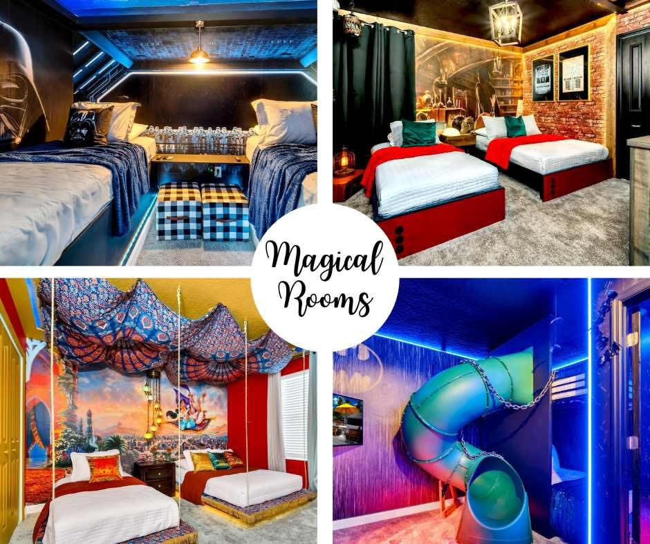 Themed Enchantment w/Theatre & Game Room! — Four Corners, FL — vacation rental