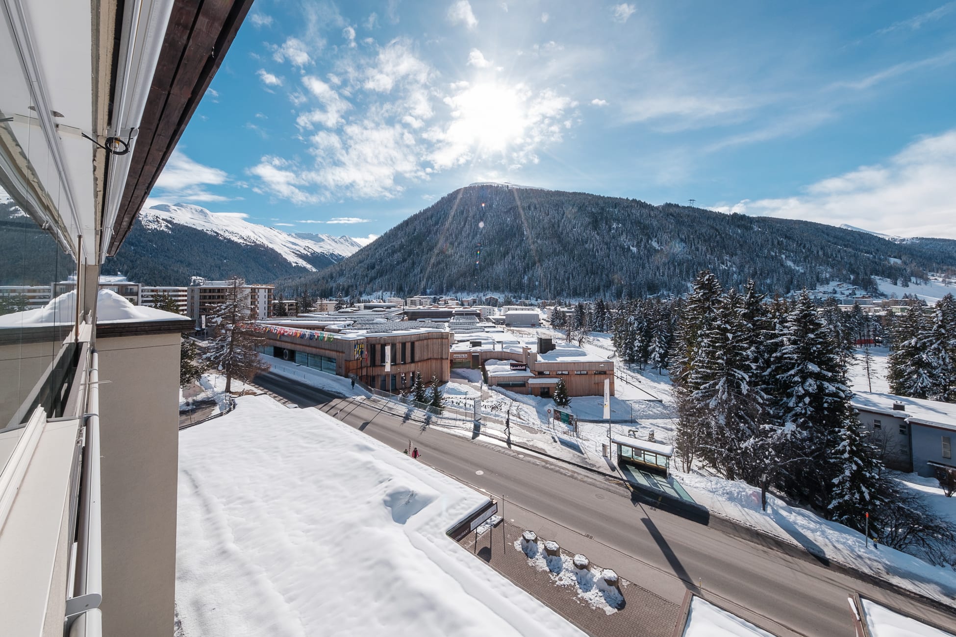 Davos Studio with Scenic Balcony Views — Davos, Graubünden — vacation rental