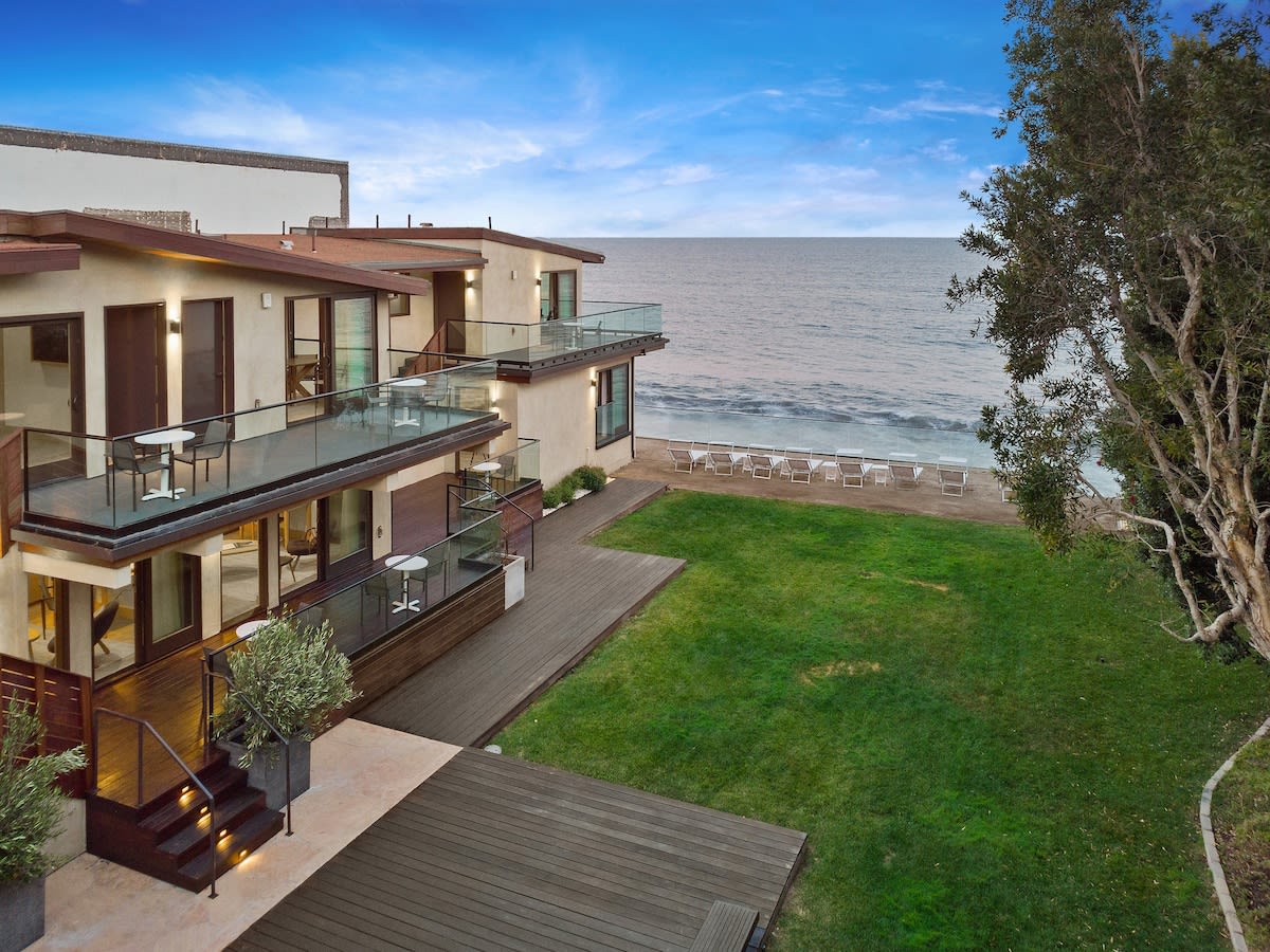 Perched next to the ocean, you won't want to leave!
