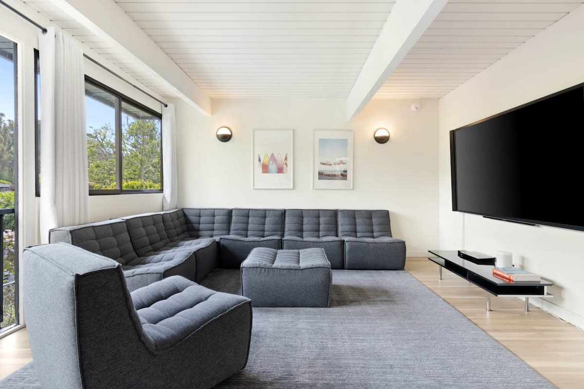 Play room/TV room on the 2nd level in the 3rd guest bedroom