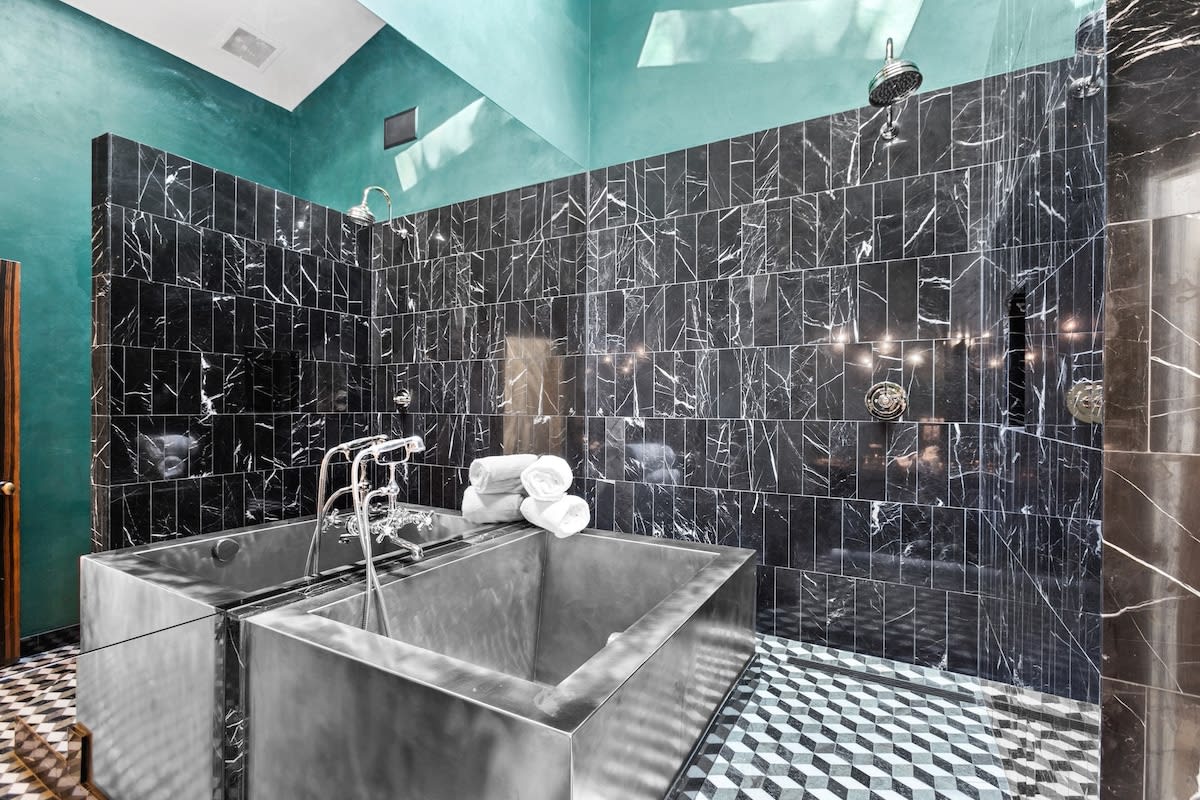 Luxurious one of a kind rooms are in abundance throughout the home