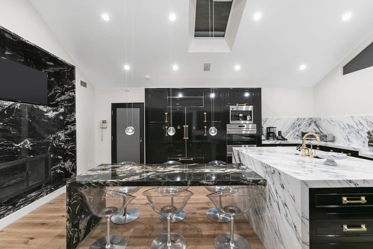 A true modern marvel, nestled in the hollywood hills