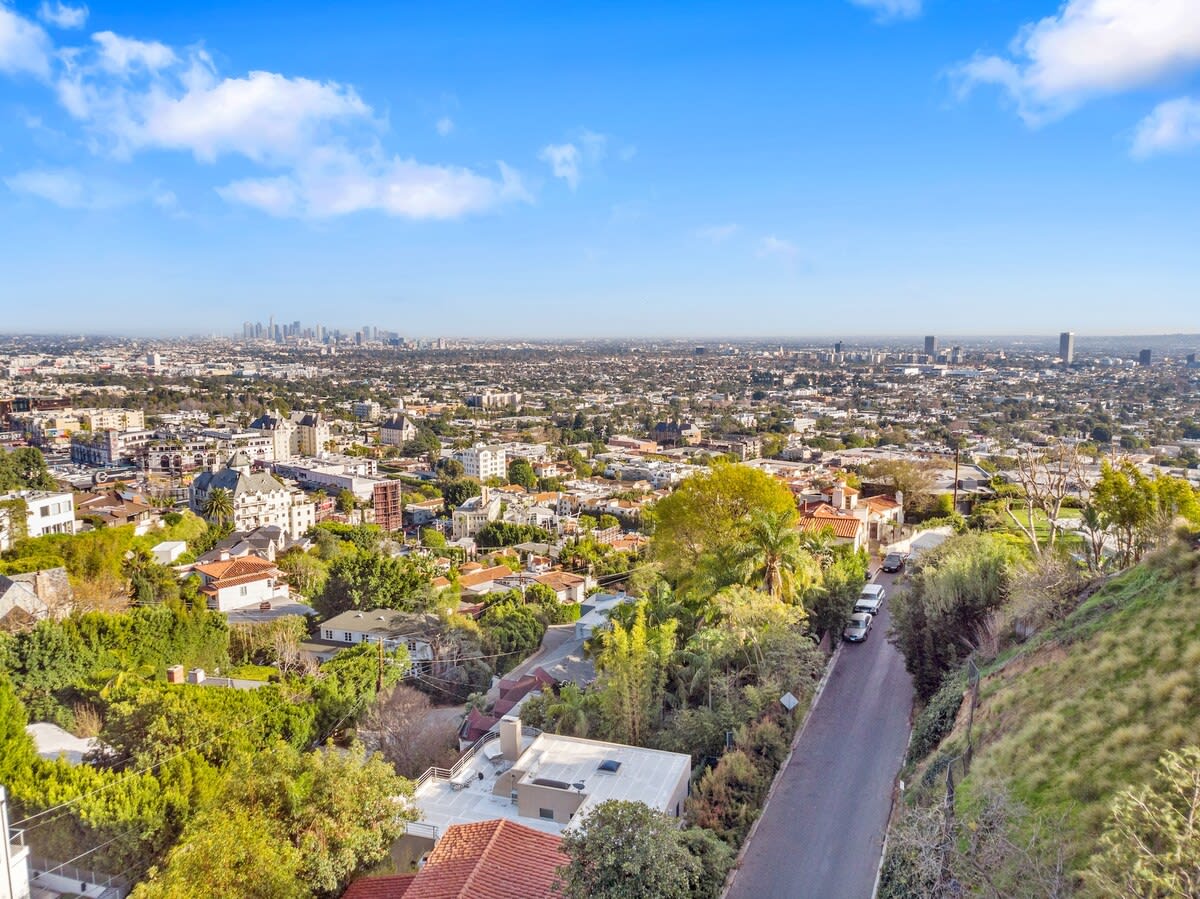 The world famous Chateau Marmont is just right down the street