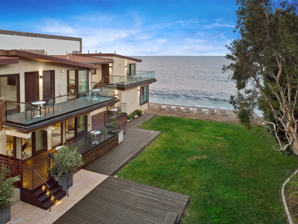 A green, serene escape located off of Carbon Beach