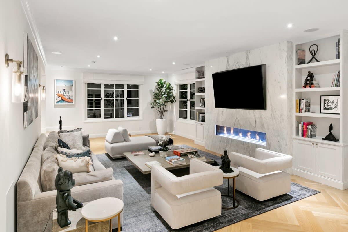 Whether entertaining or relaxing, a fireplace is a must!