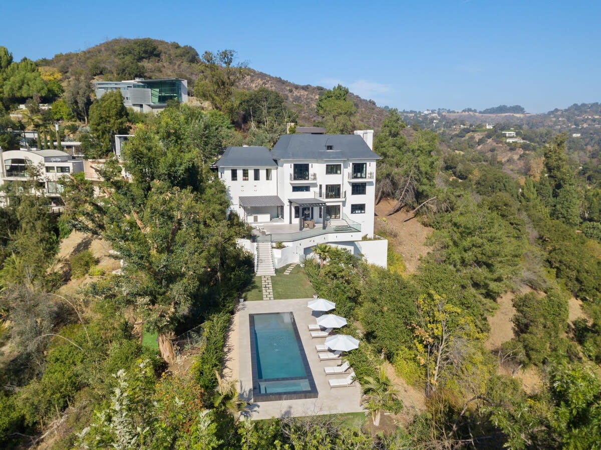 French Chateau in Beverly Hills, California
