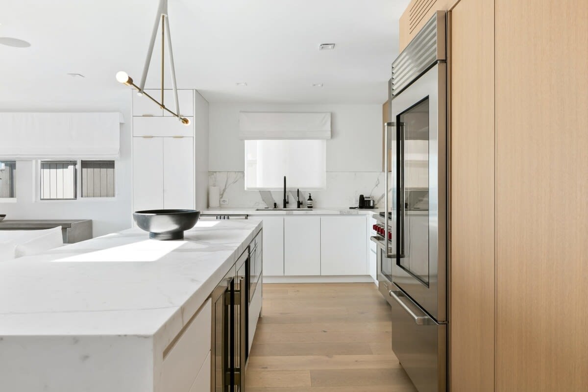 Modern upgraded kitchen.