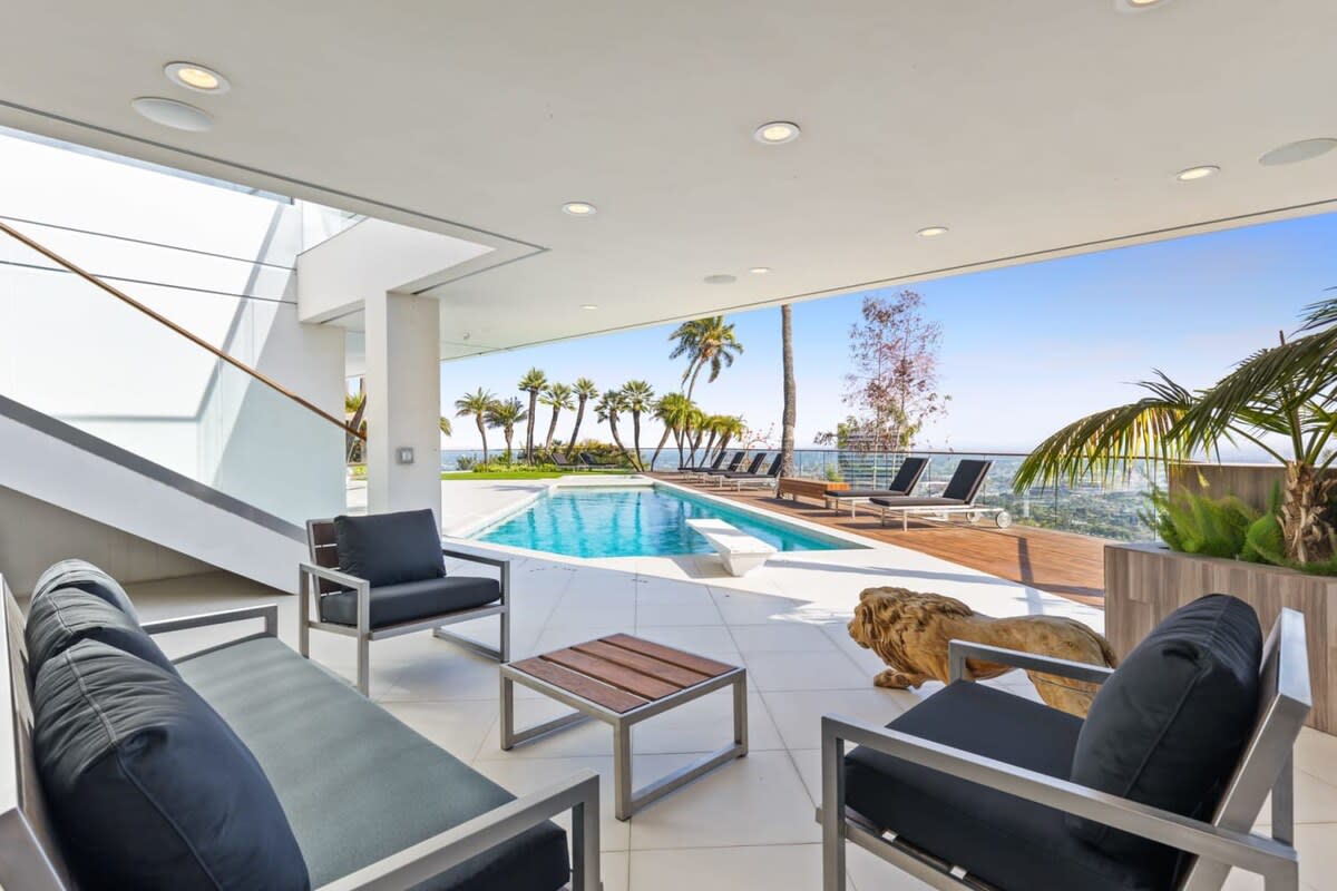 Covered Outdoor Seating Space.