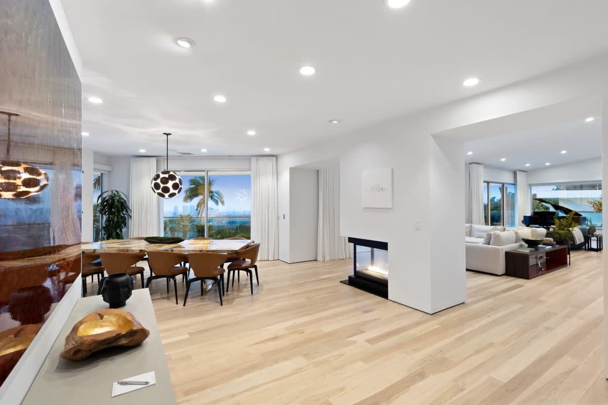 Dining room and Family Room