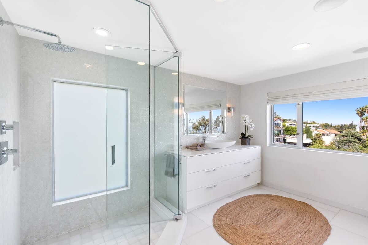 En suite Bathroom with a spacious rain shower