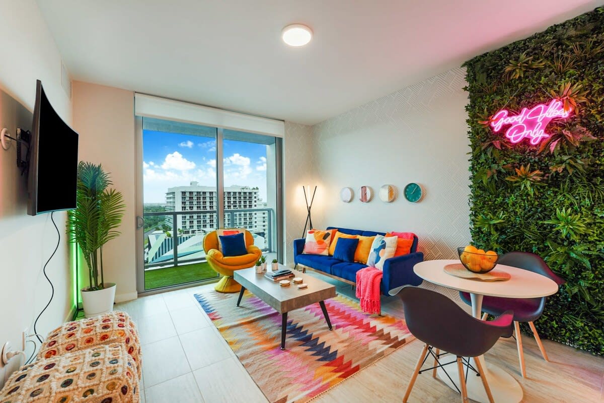 Cool Decor 1 Bdrm Condo, Miami Design District - Foto 1