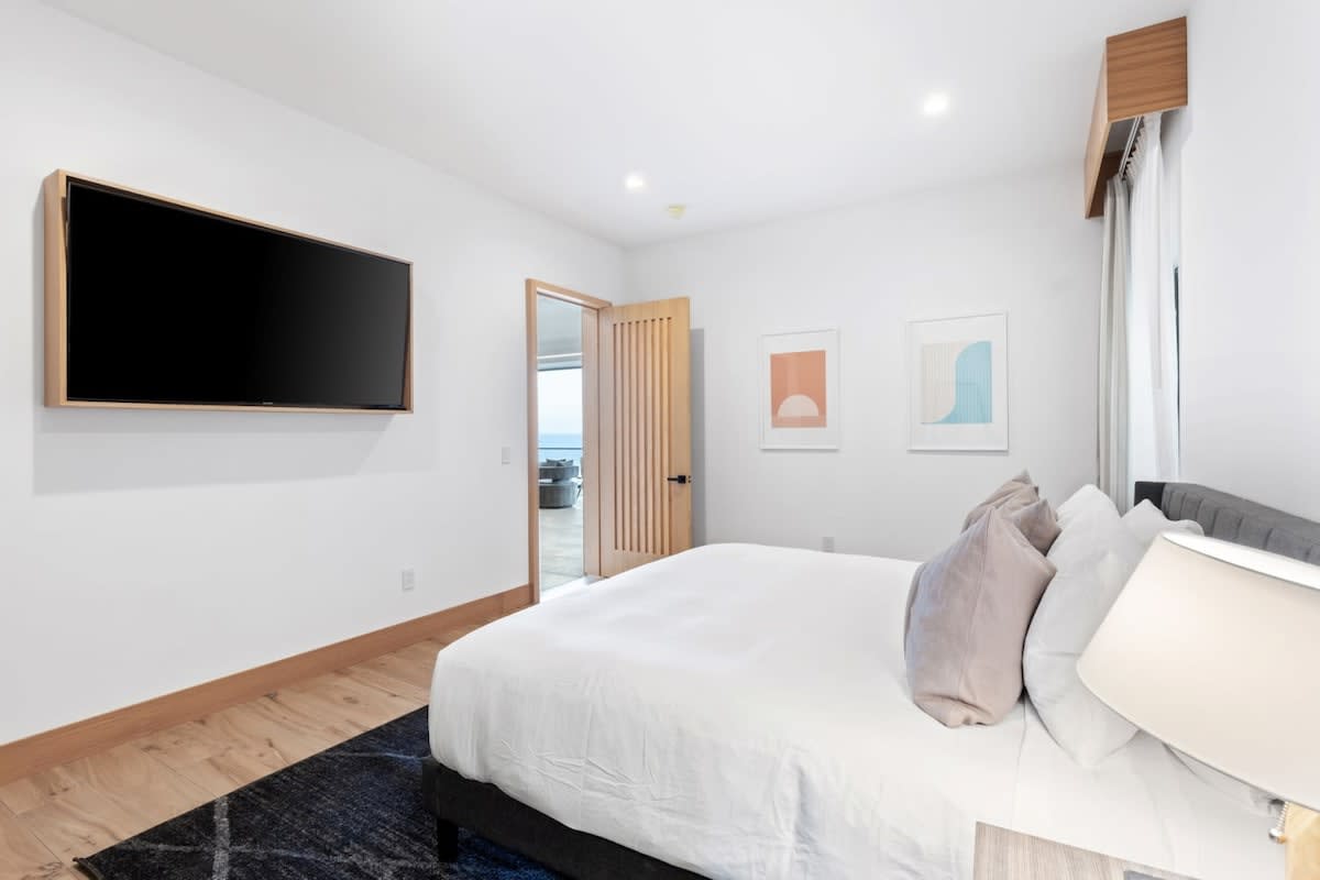 Bedroom space providing a sense of relaxation