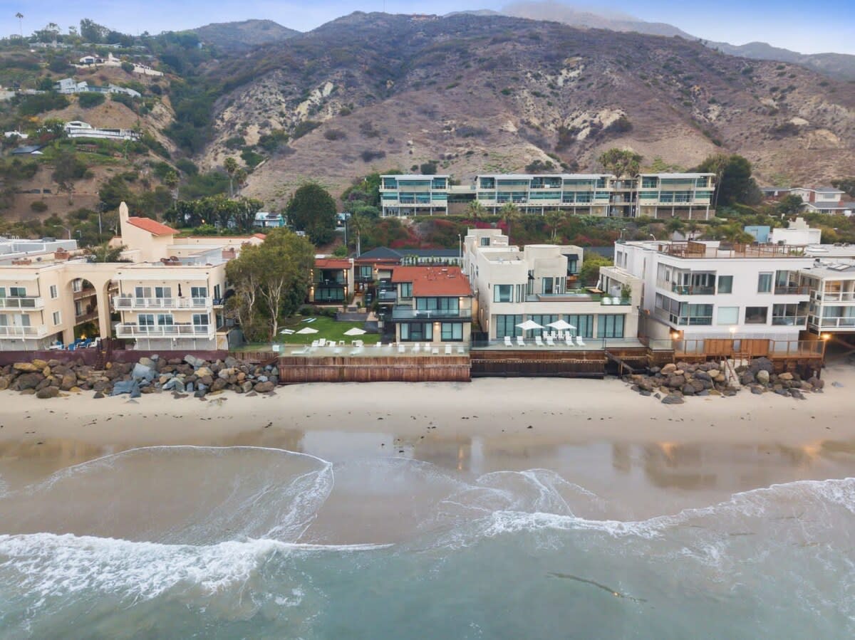 Dubbed "Billionaire's Beach" by locals.