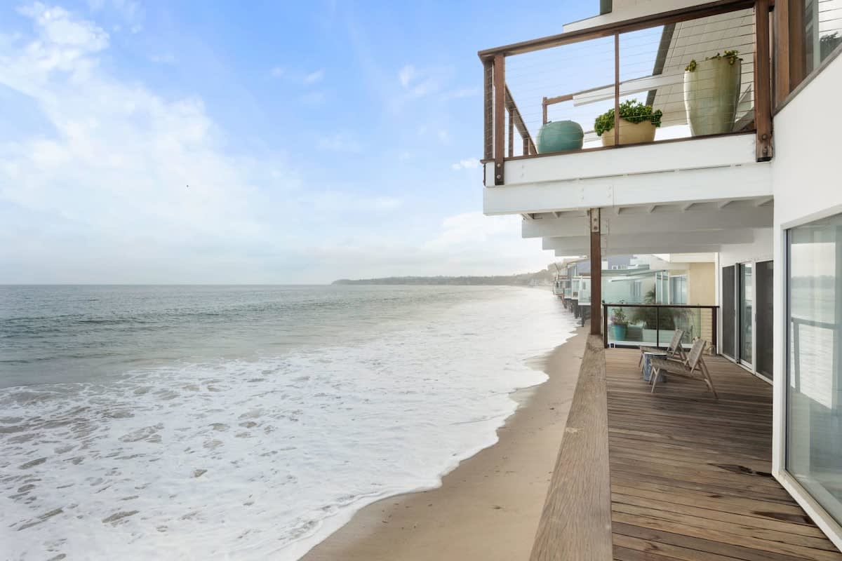 Stroll down to the beach for a dip in the ocean.