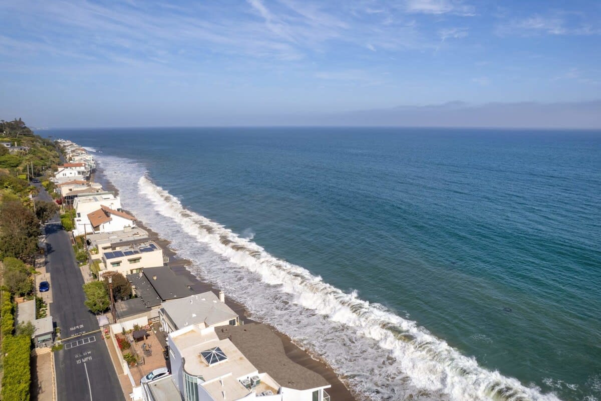 Smell the fresh sea air and gaze at the beautiful blue Pacific Ocean.