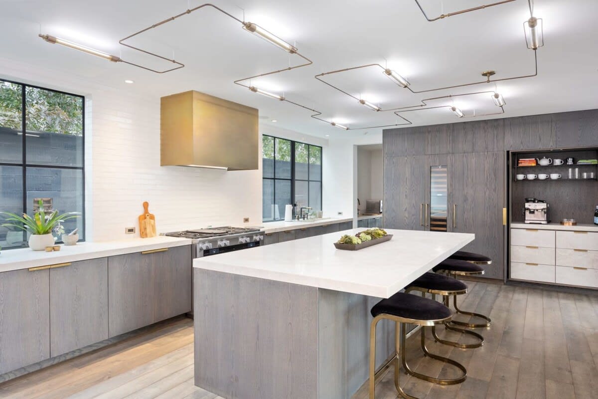 Another look at the spacious kitchen, complete with state-of-the-art appliances.