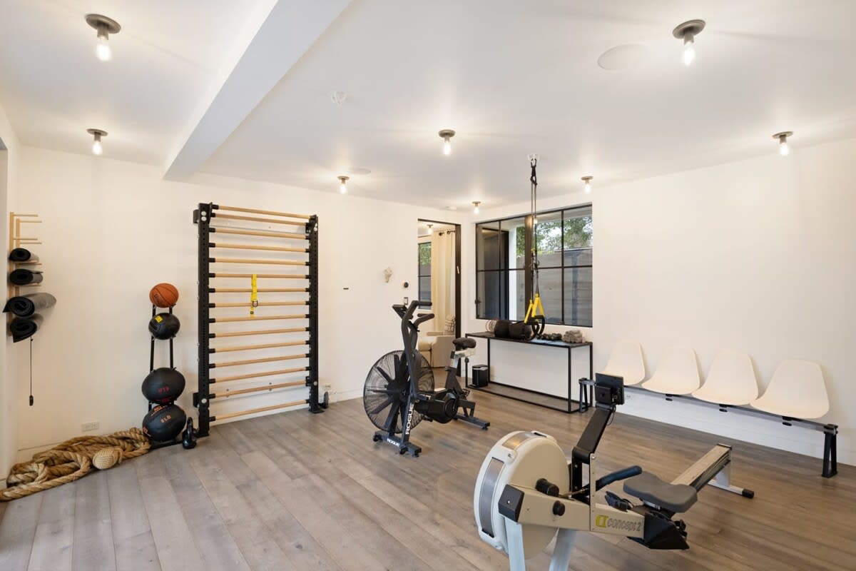 Keep your fitness regime in tack with the in-house gym!