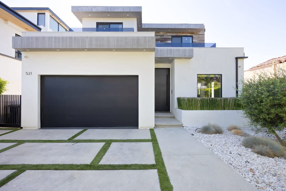A two-car garage for you and your guests