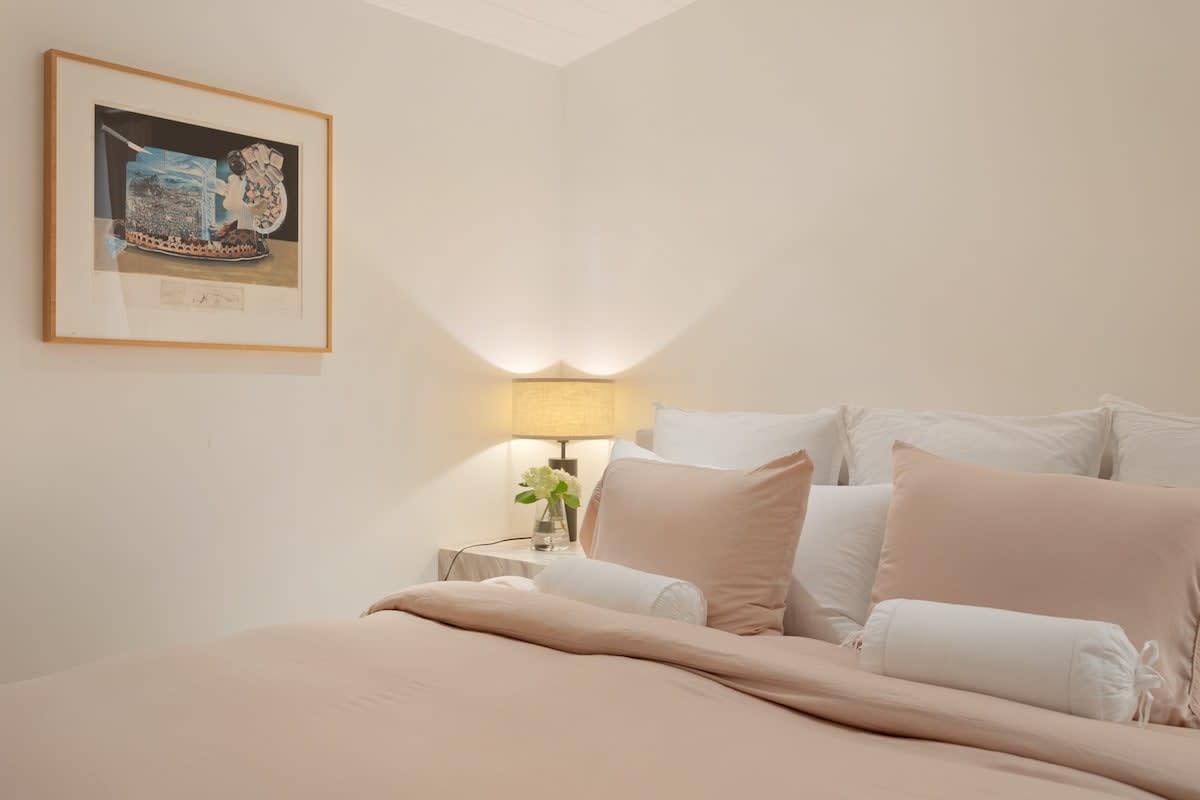 A peaceful atmosphere in each room.