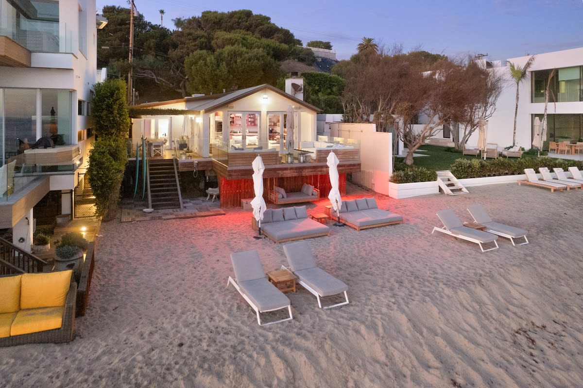 Your own private beach space.