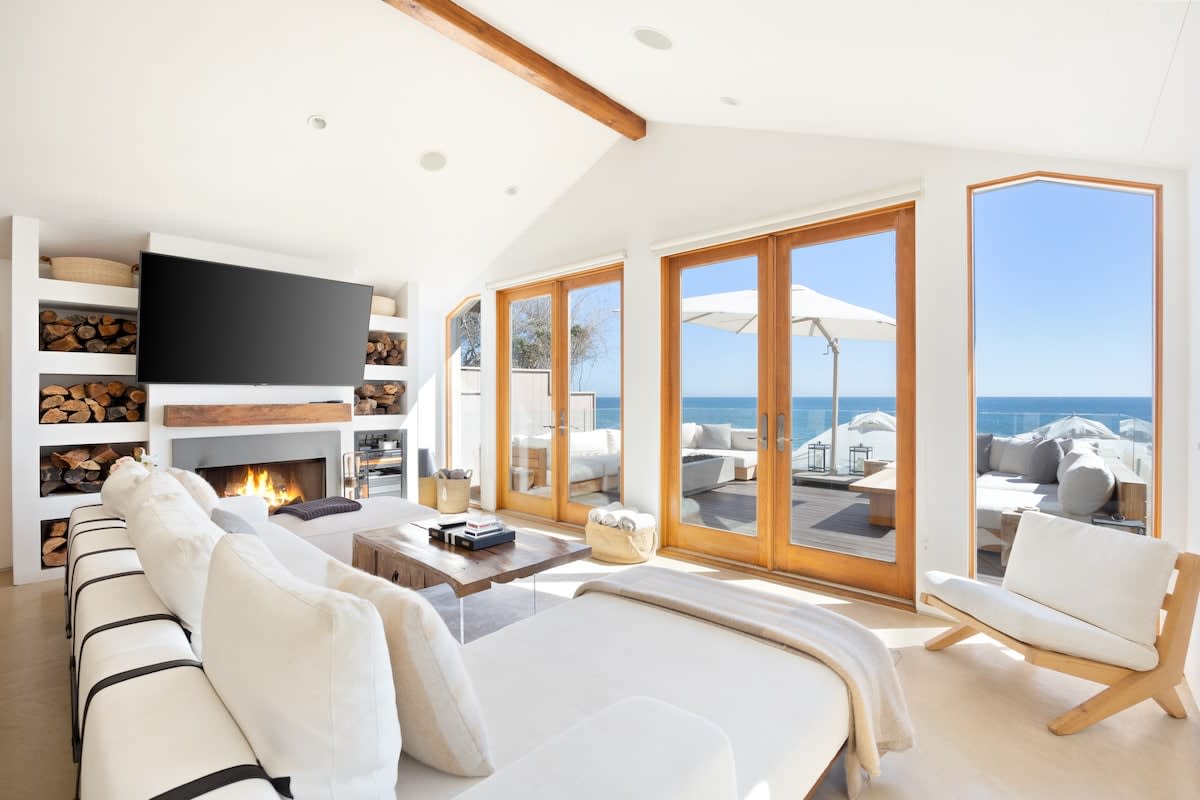 Luxury beach club energy.