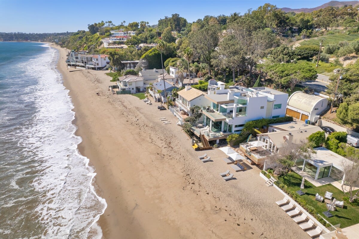 Located on Escondido Beach, one of Malibu's most sought-after locations.