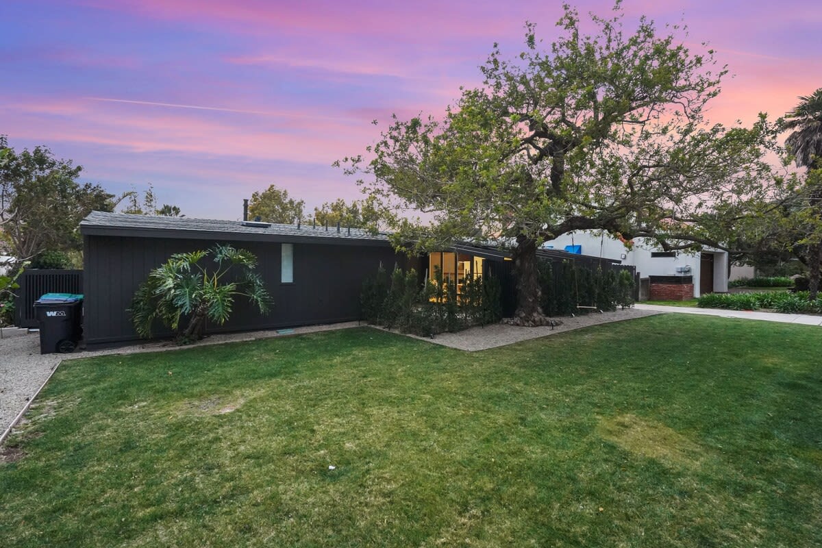 Large grassy yard