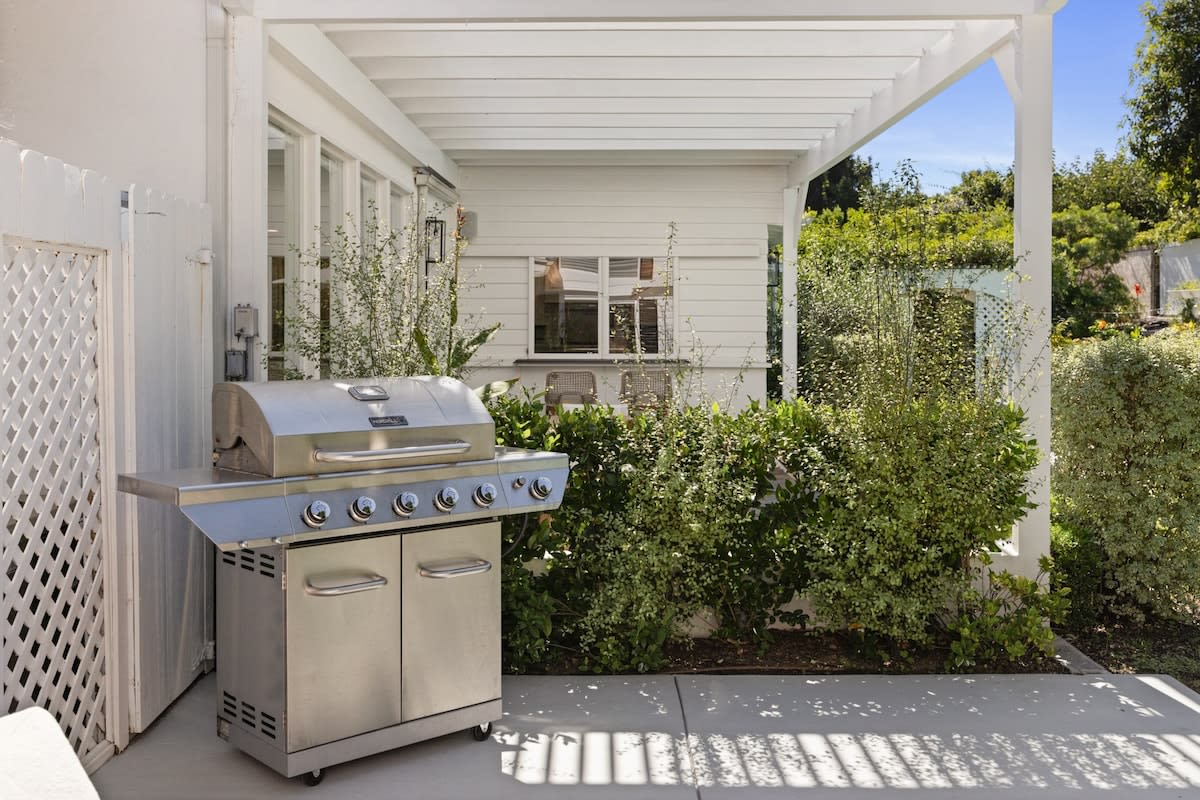 Unwind with a barbecue on the patio.