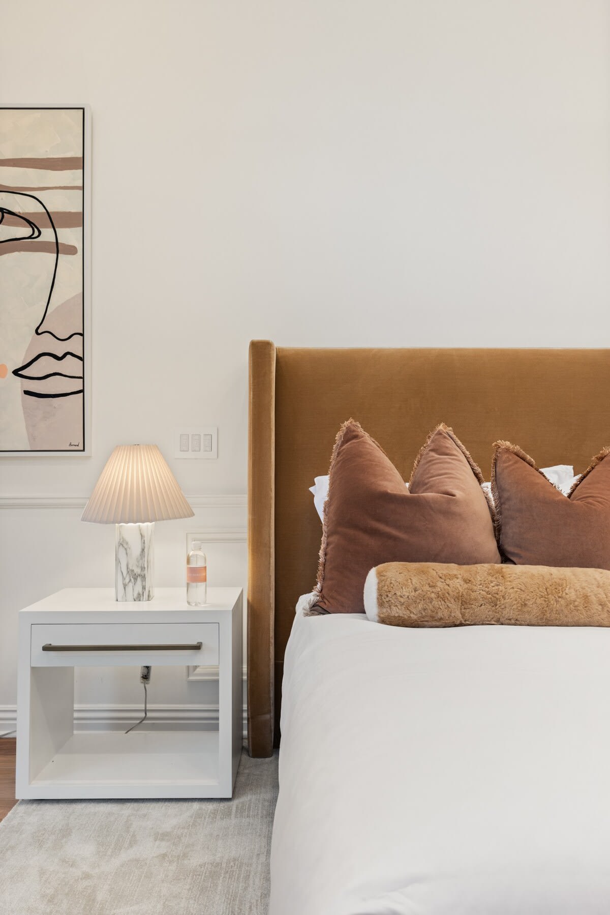 Indulge in opulence with a regal King Bed in Bedroom 1, setting the tone for a lavish and restful stay.