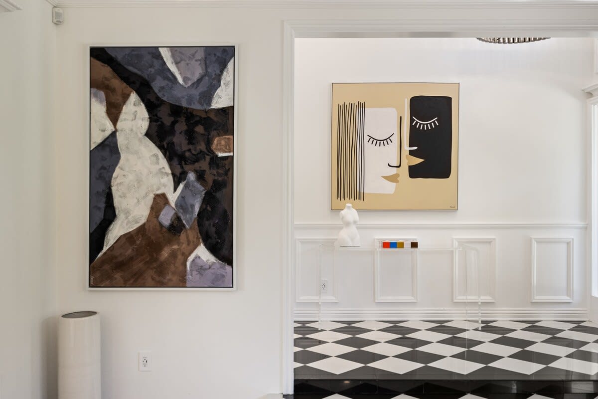 Discover artistic allure as creative touches weave an aesthetic tapestry throughout the home.