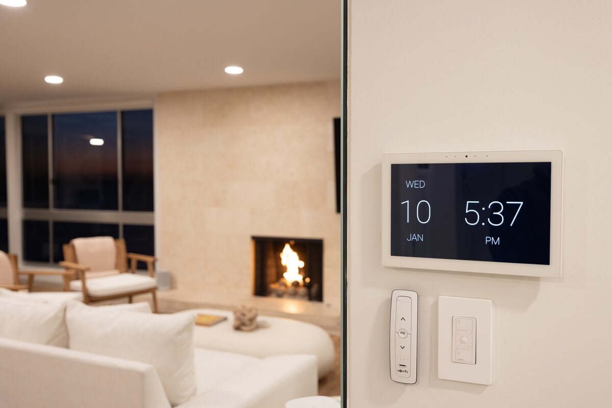 From Control4 entertainment to natural oak tones—every detail is curated for comfort.