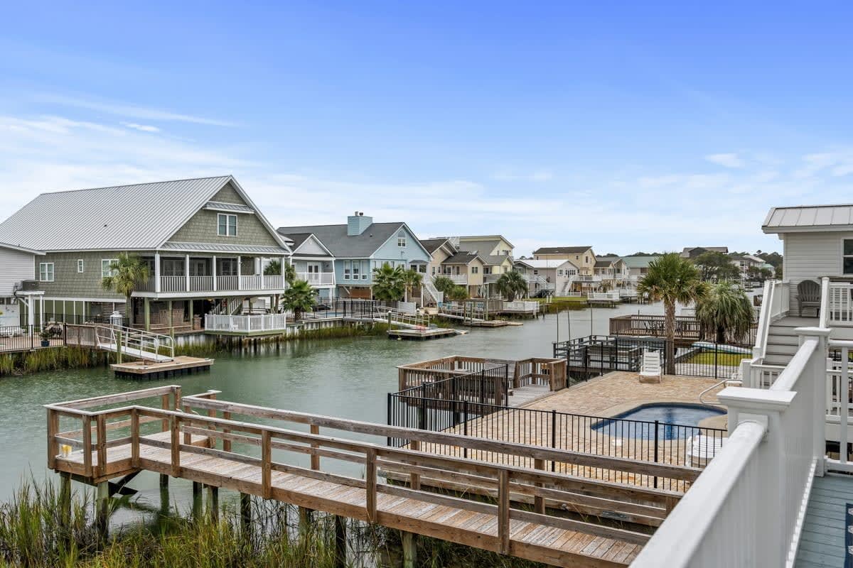 Fish On - Channel Home Steps To The Beach — North Myrtle Beach, SC — vacation rental