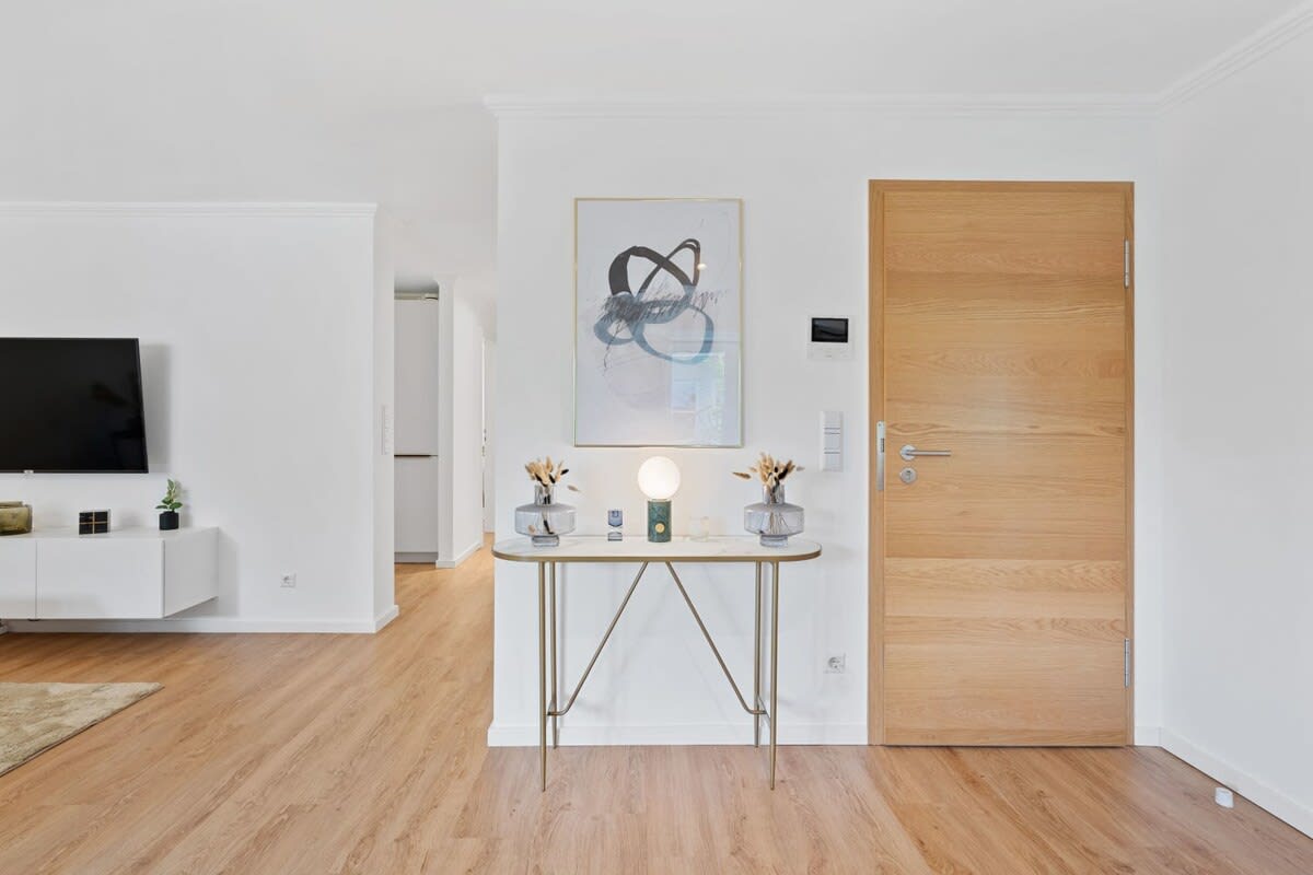 Welcoming entryway with elegant design to greet you every time you come home.