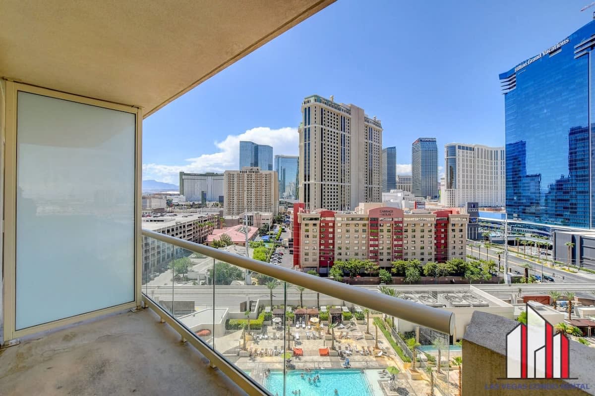 MGM Signature-10-717 F1 Strip View Balcony Studio — Las Vegas, NV — vacation rental