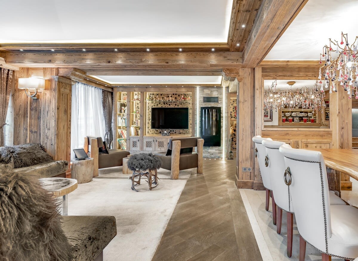 location Chalet Baronne Courchevel photo- 1