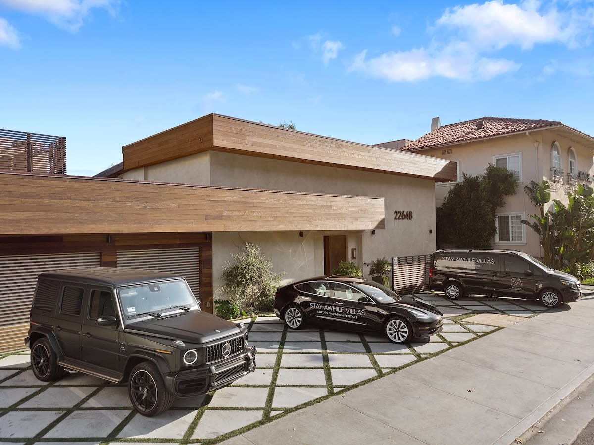 Complimentary parking for one vehicle per suite