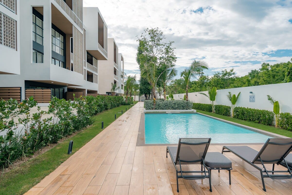 1BR Balcony & Pool in Flats at The Village — Punta Cana, La Altagracia — vacation rental